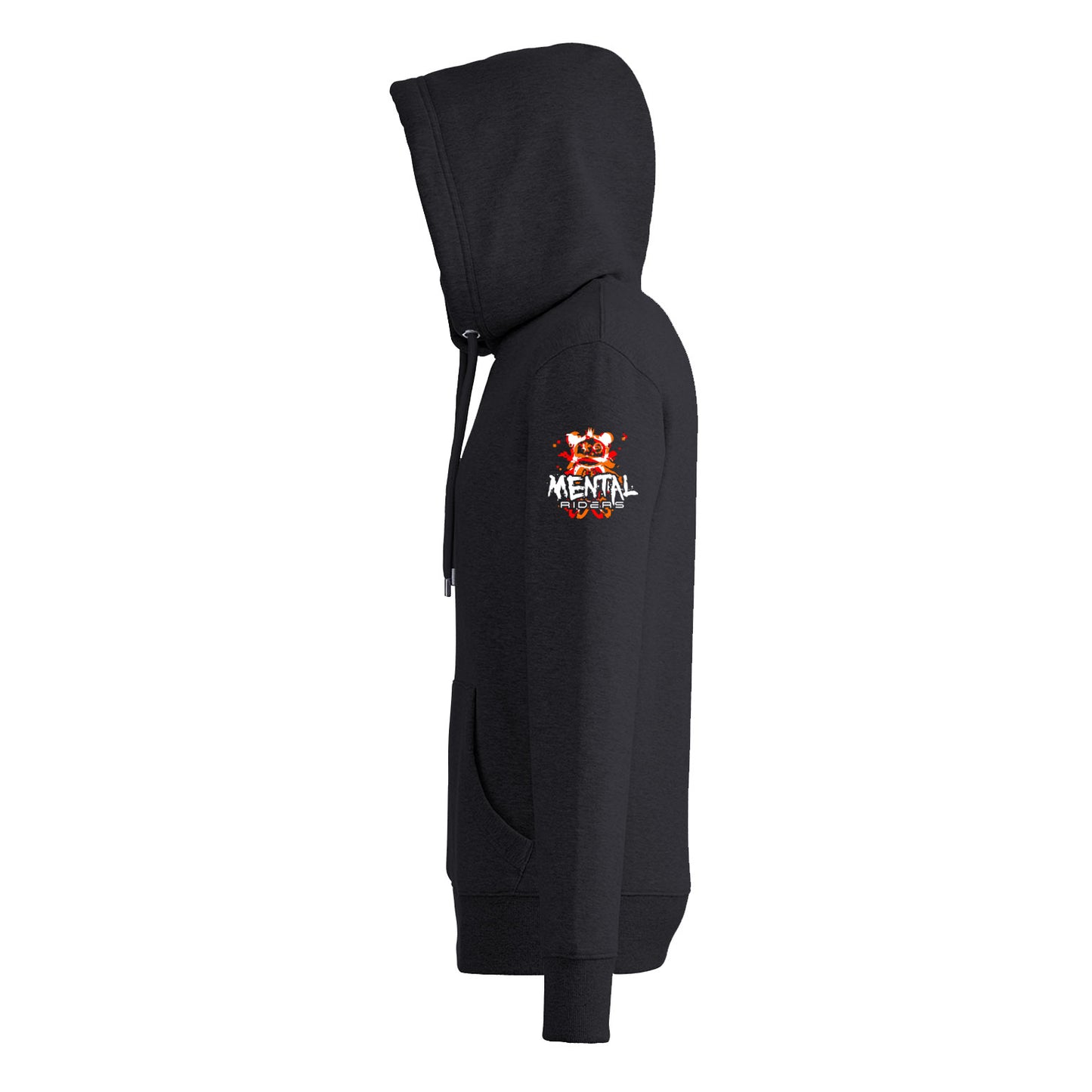 Mental Glitch Hoodie - Red/Orange