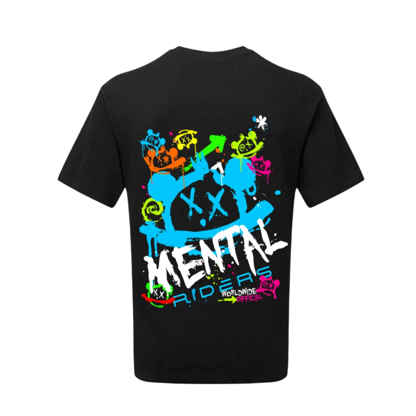 Mad Graffiti T-Shirt - Blue