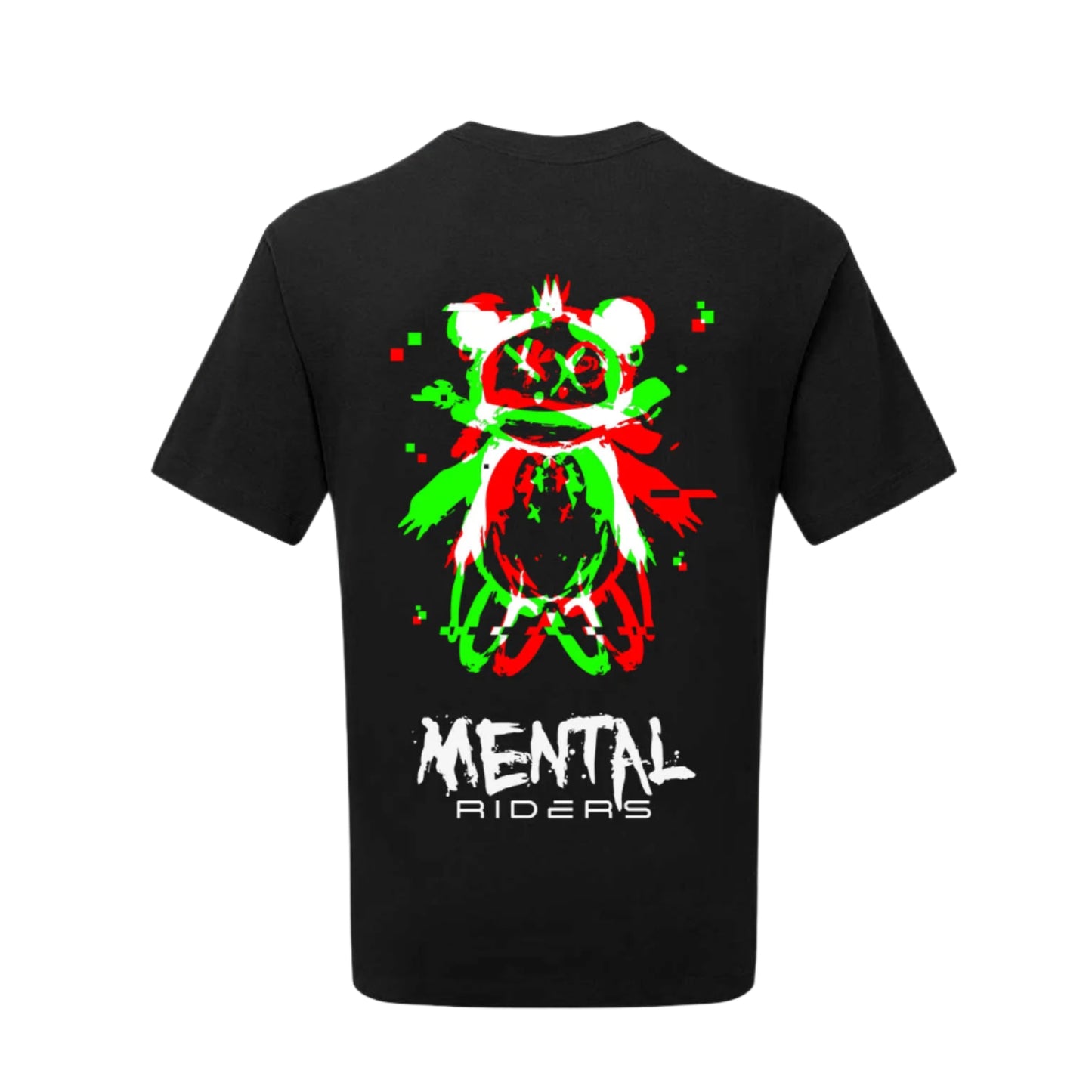 Mental Glitch T-Shirt - Red/Green