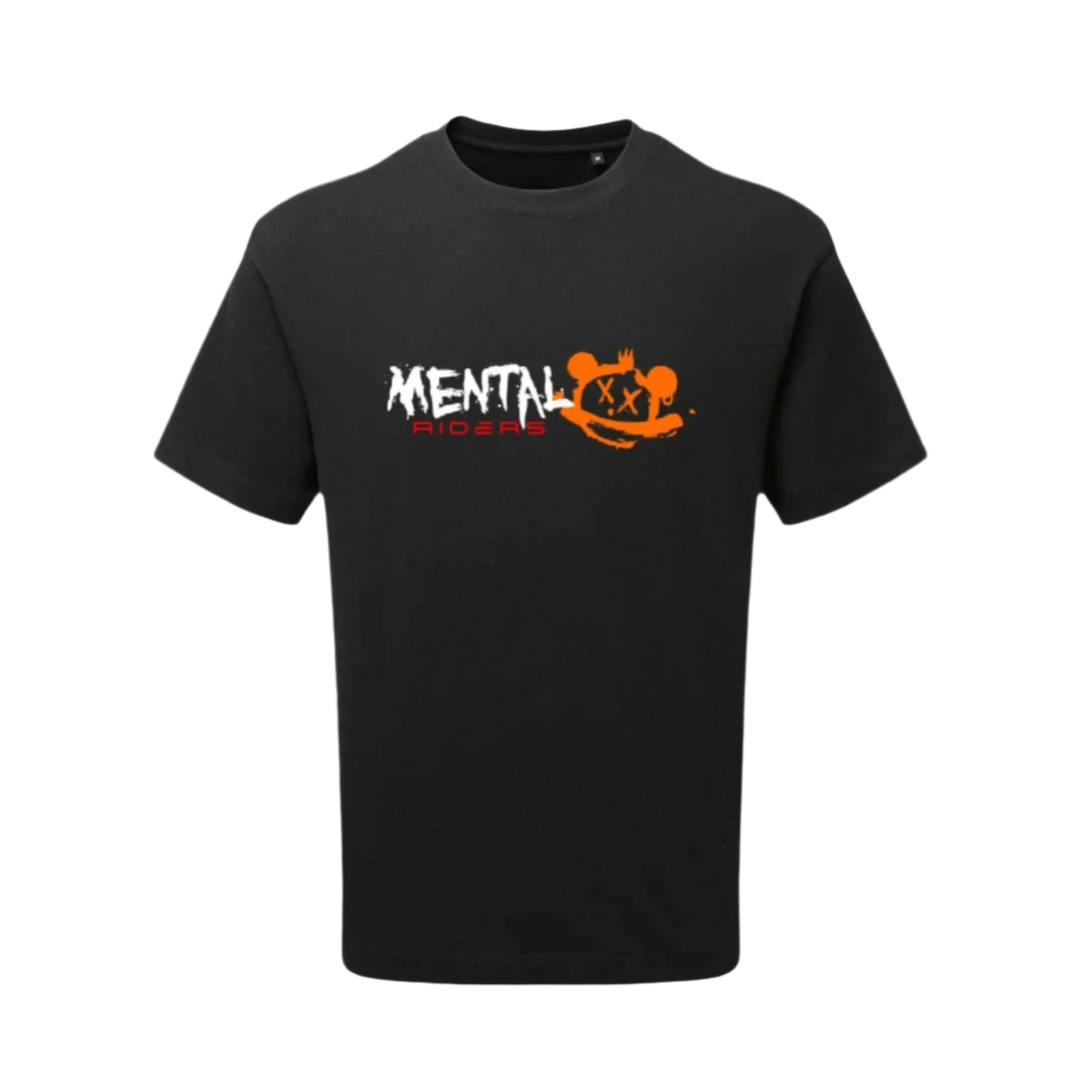 Mental Glitch T-Shirt - Red/Orange