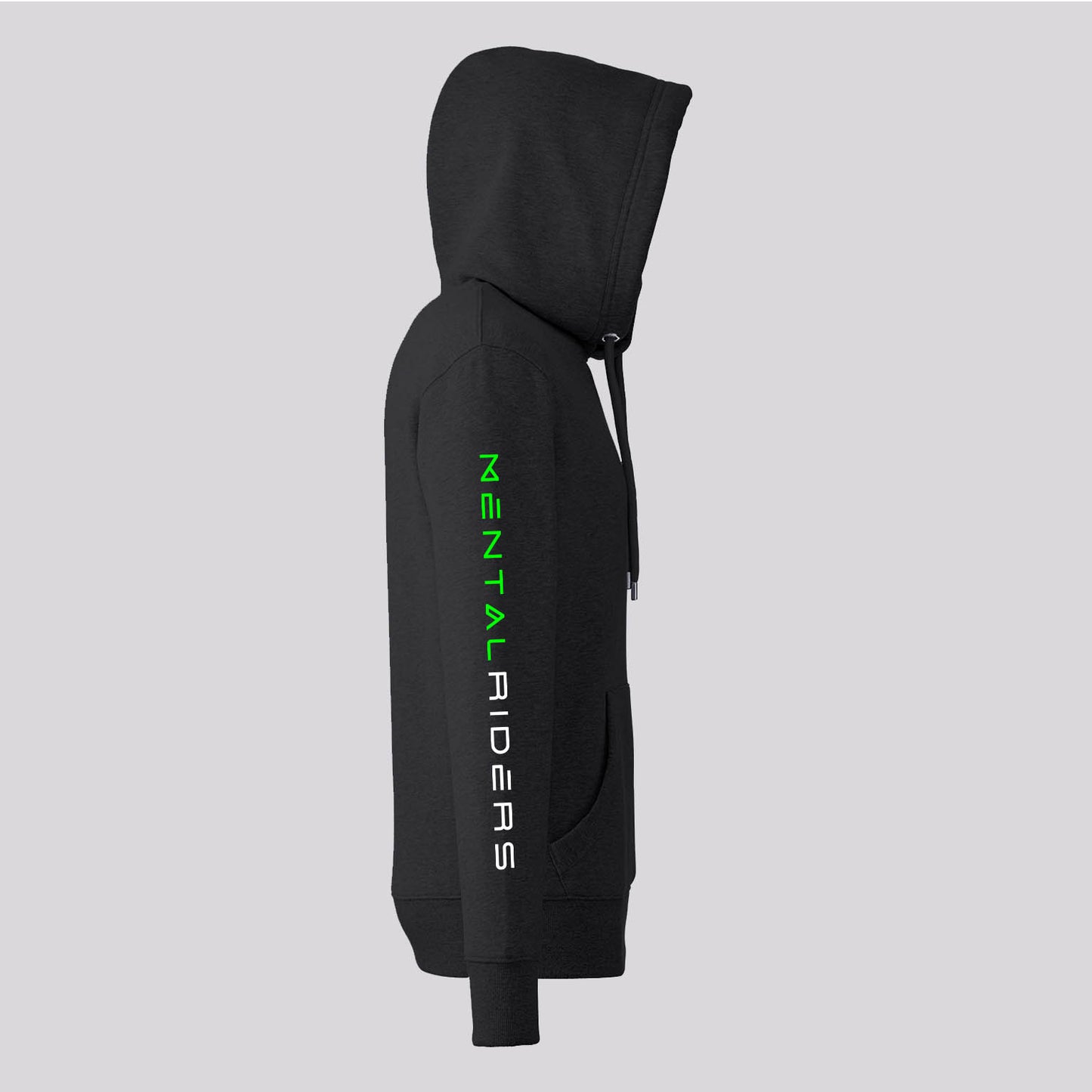Mental Glitch Hoodie - Red/Green