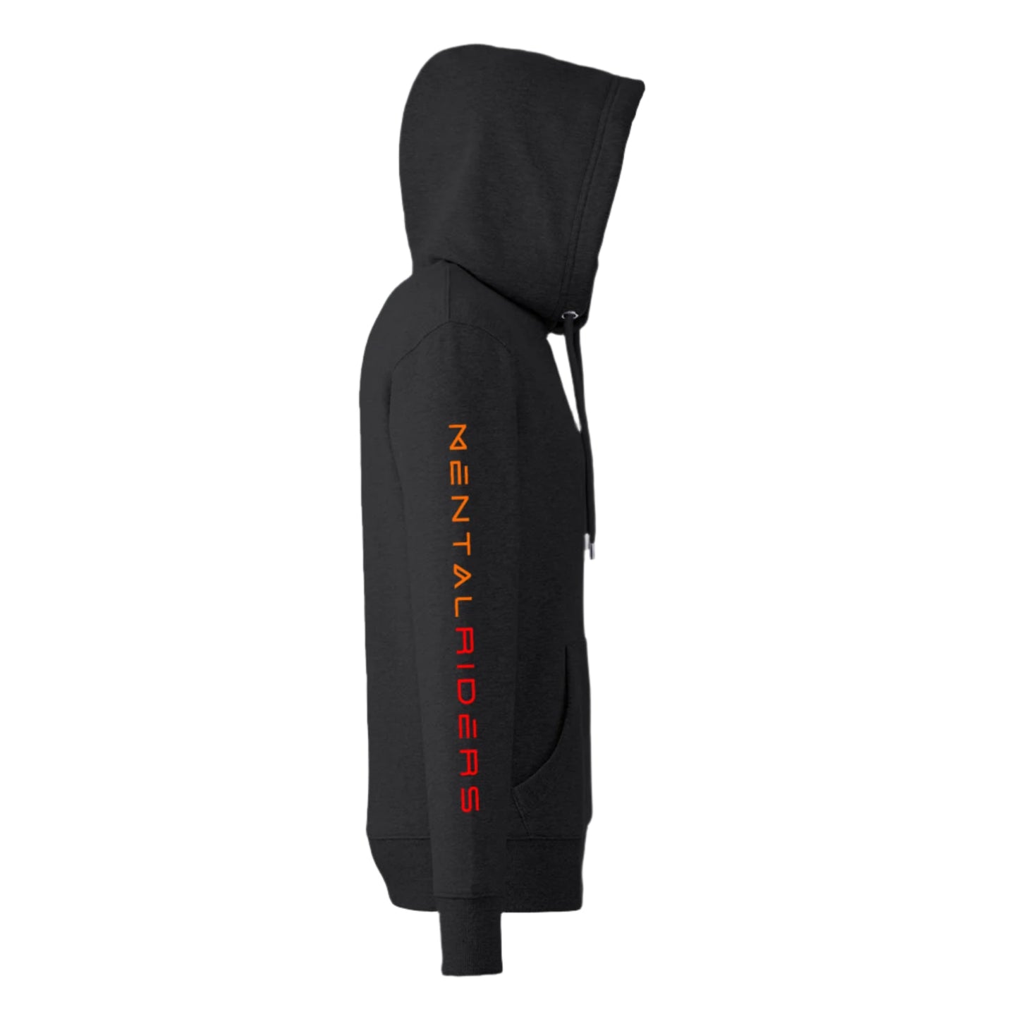 Mental Glitch Hoodie - Red/Orange
