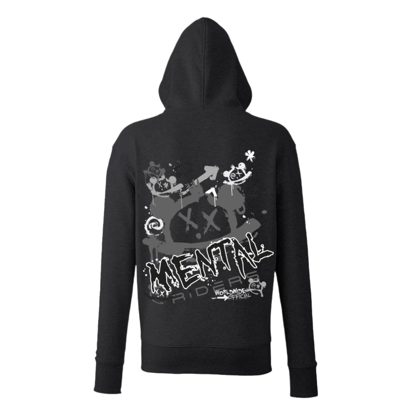 Mad Graffiti Hoodie - Grey