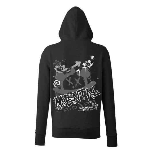 Mad Graffiti Hoodie - Grey