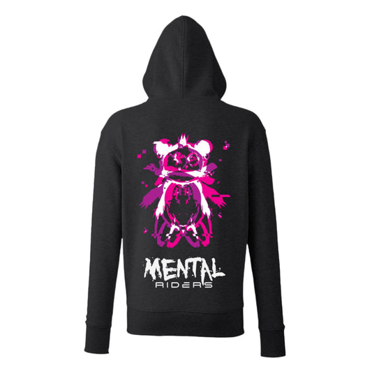 Mental Glitch Hoodie - Pink/Purple