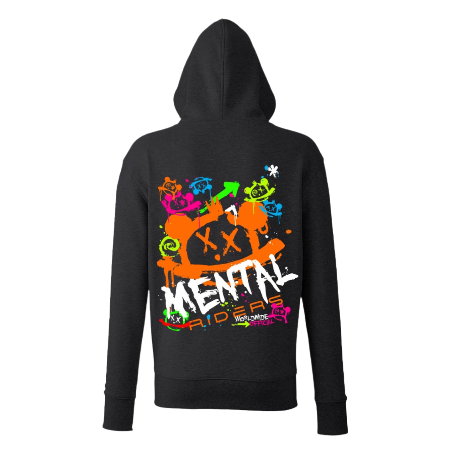 Mad Graffiti Hoodie - Orange