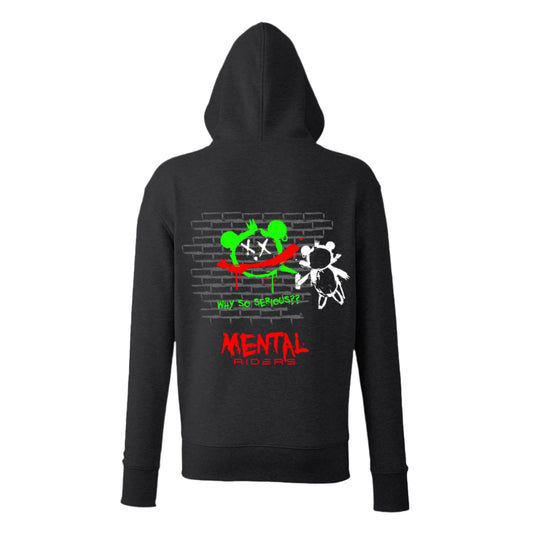 Wall Graffiti Hoodie - Joker