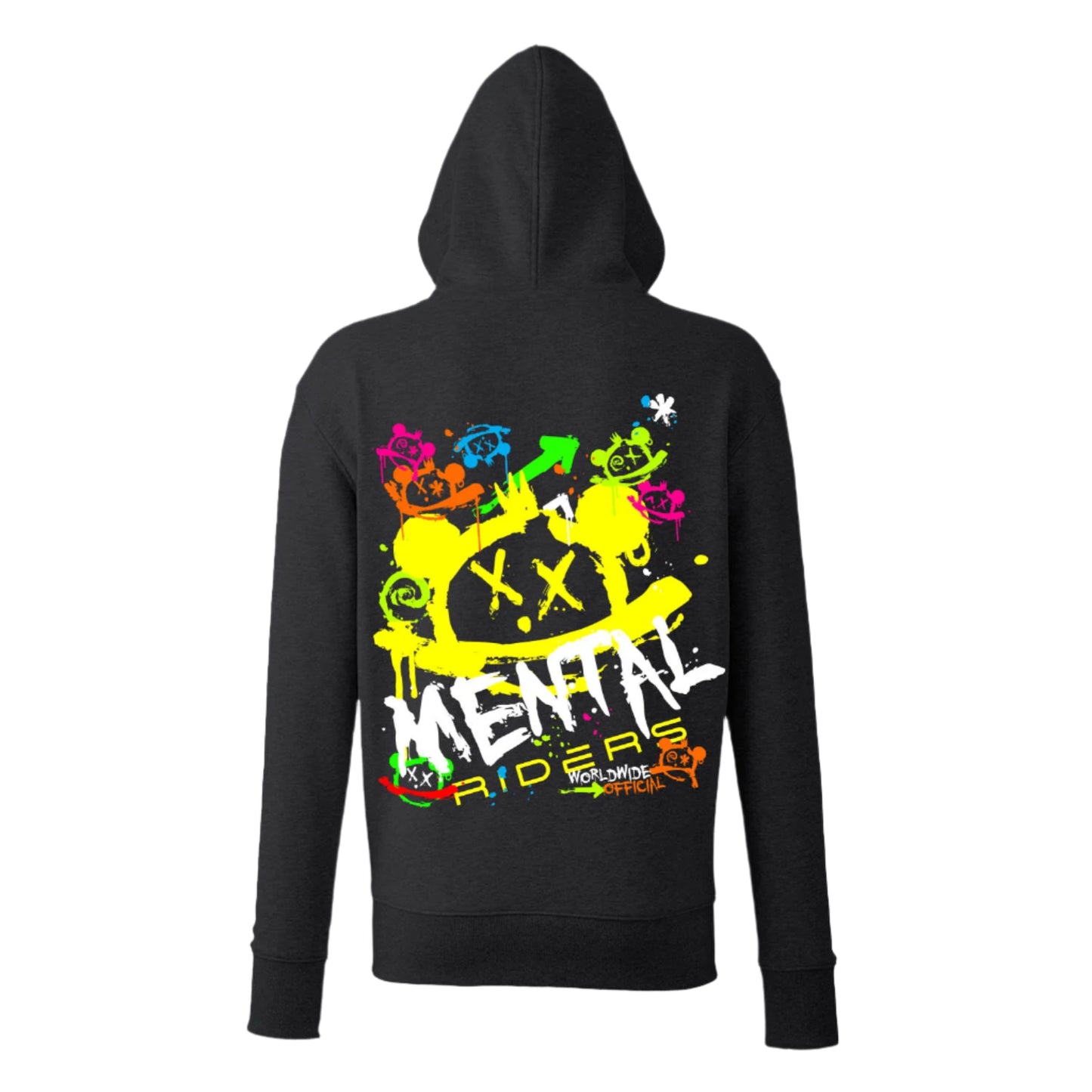 Mad Graffiti Hoodie - Yellow
