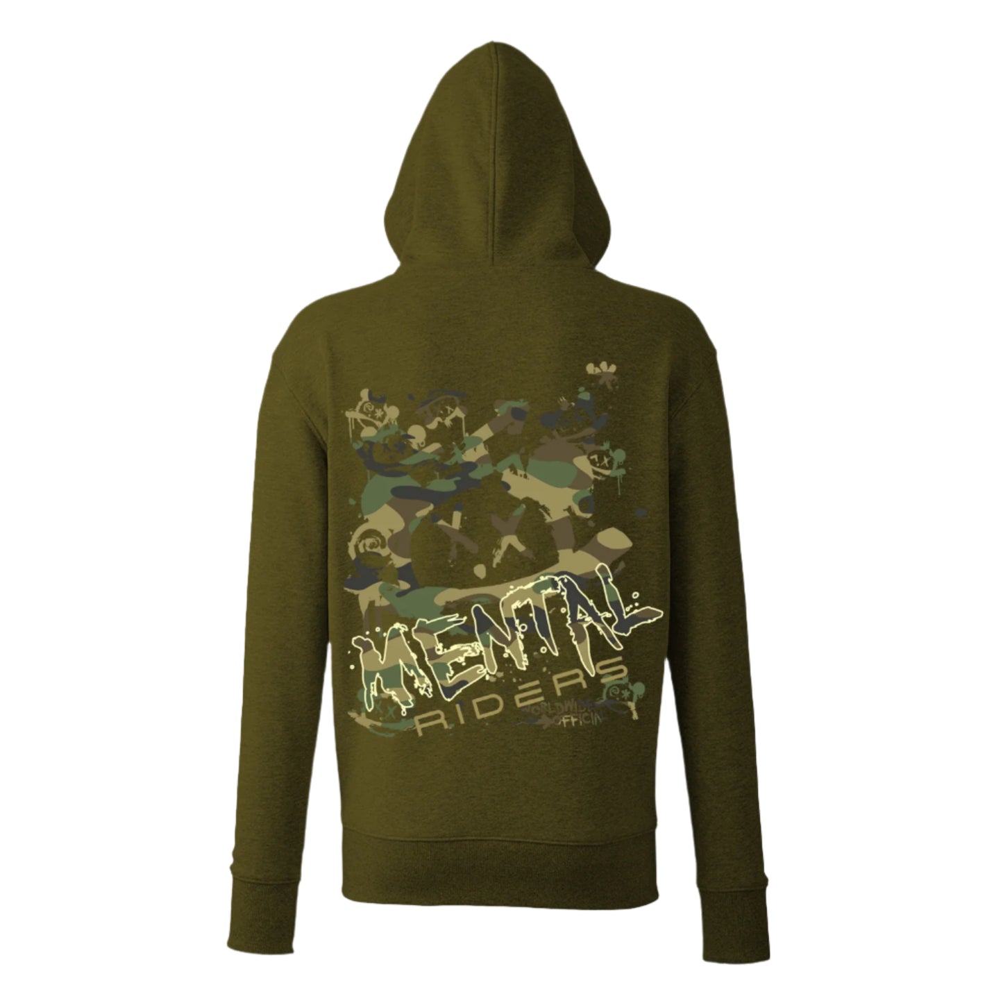Mad Graffiti Hoodie - Camo