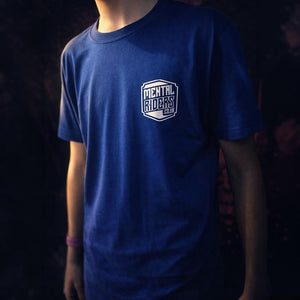 MR Everyday T-Shirt Garage Design in blue