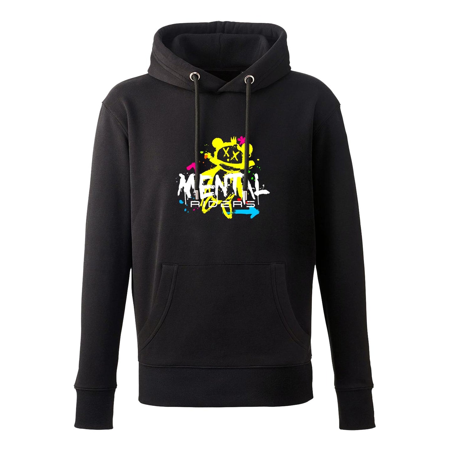 Mad Graffiti Hoodie - Yellow