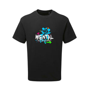 Mad Graffiti T-Shirt - Blue