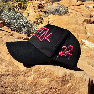 MR 22 Pink Snapback Cap