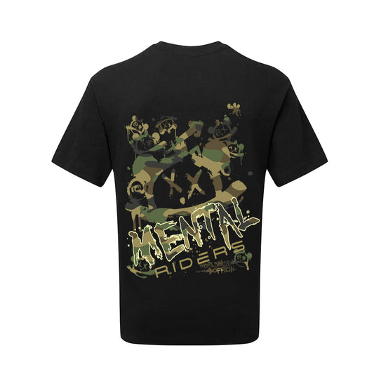 Mad Graffiti T-Shirt - Green Camo