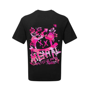Mad Graffiti T-Shirt - Pink Camo