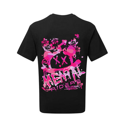 Mad Graffiti T-Shirt - Pink Camo