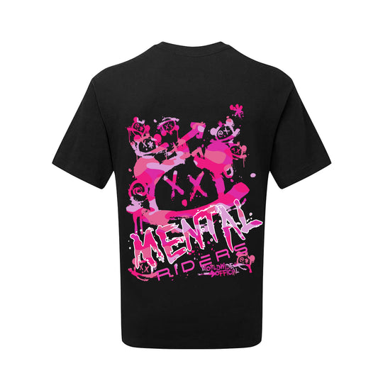 Mad Graffiti T-Shirt - Pink Camo