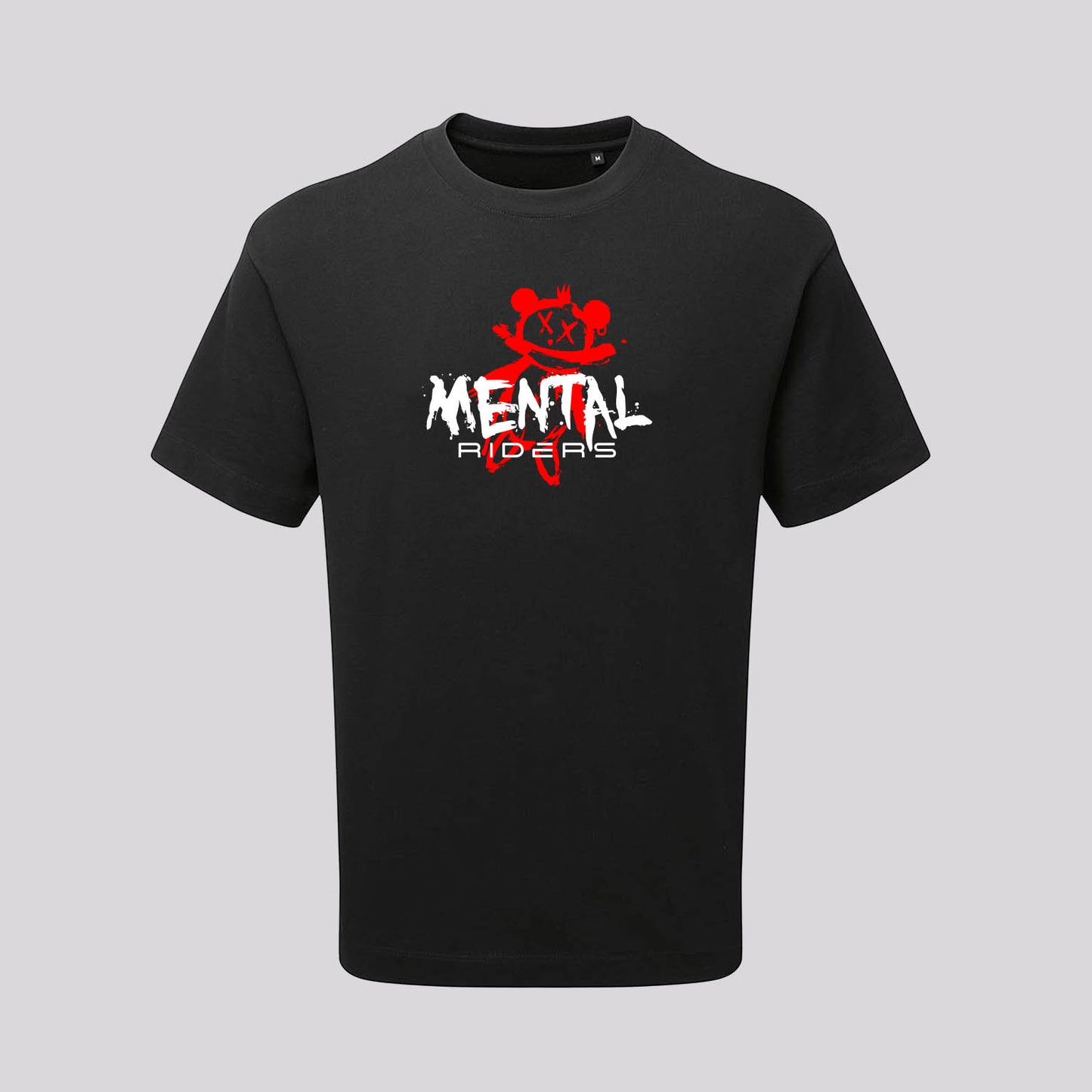 Mental Glitch T-Shirt - Red/Blue