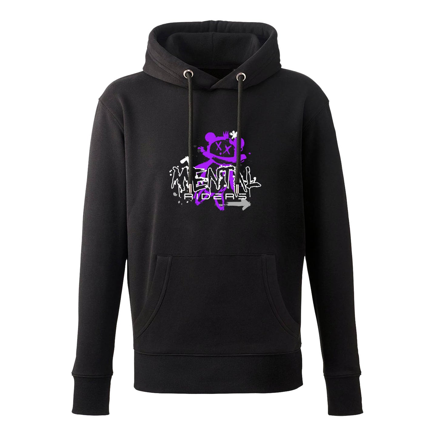 Mad Graffiti Hoodie - Purple