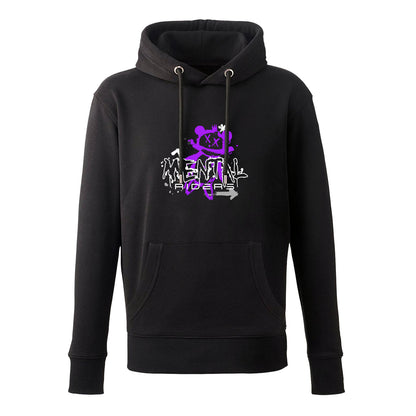 Mad Graffiti Hoodie - Purple