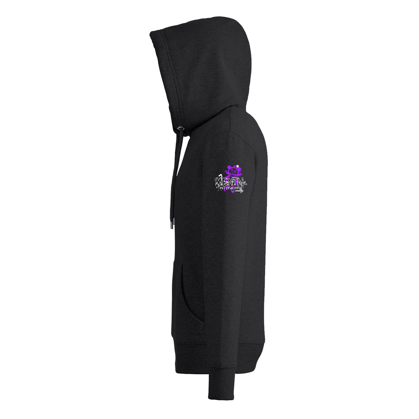 Mad Graffiti Hoodie - Purple