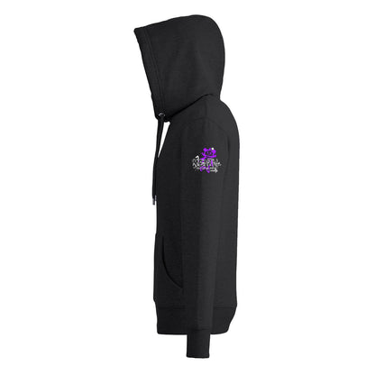 Mad Graffiti Hoodie - Purple