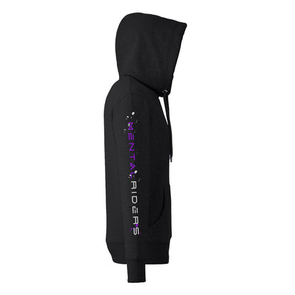 Mad Graffiti Hoodie - Purple