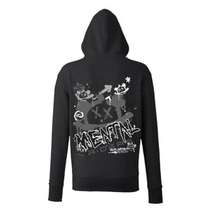 Mad Graffiti Hoodie - Grey