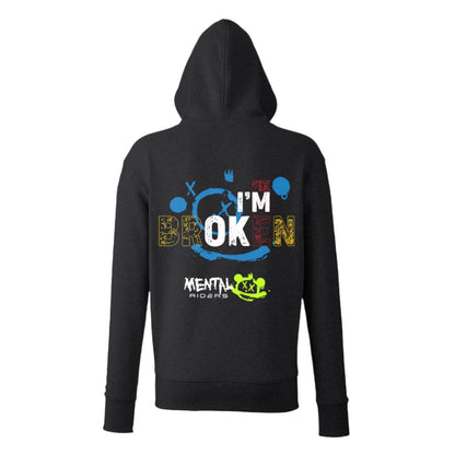 I'm OK Hoodie - Blue