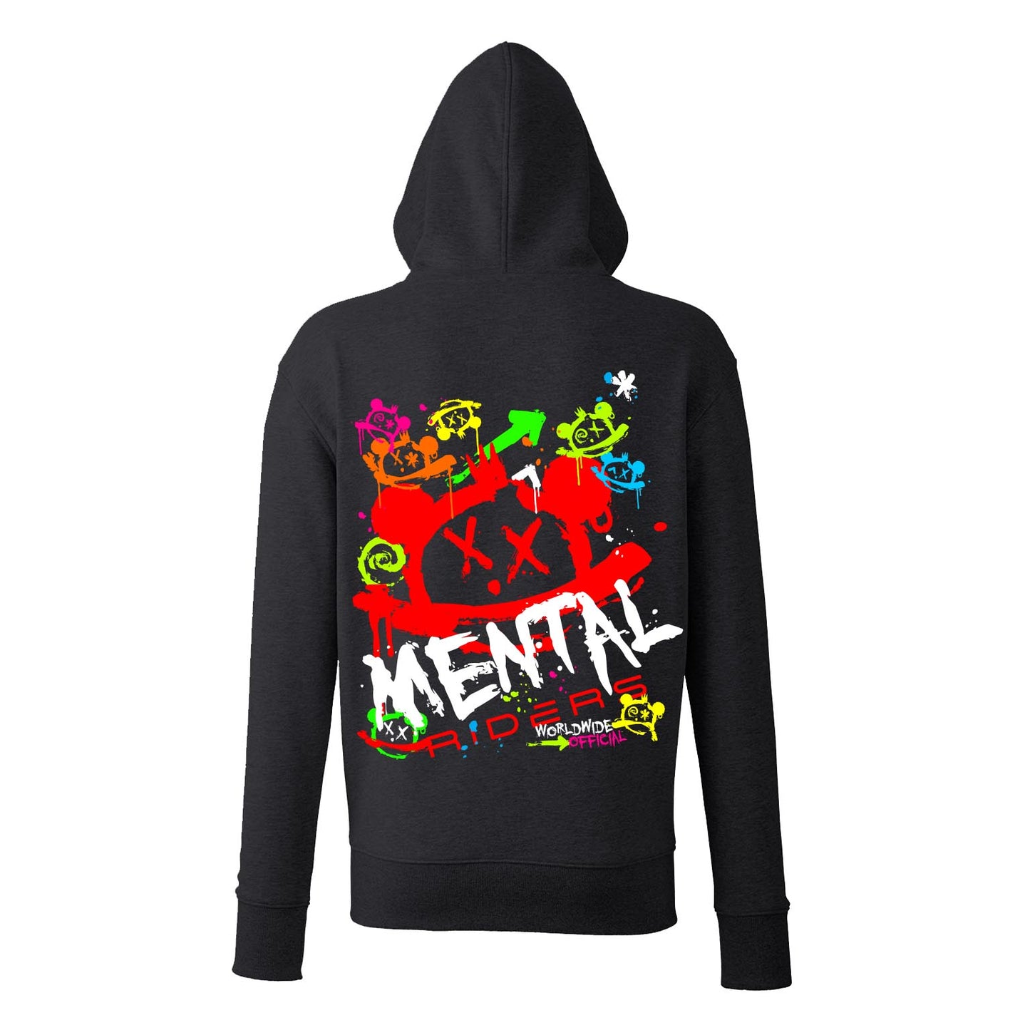 Mad Graffiti Hoodie - Red