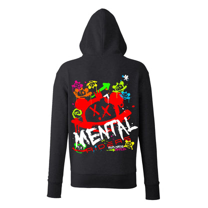 Mad Graffiti Hoodie - Red