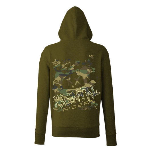 Mad Graffiti Hoodie - Camo