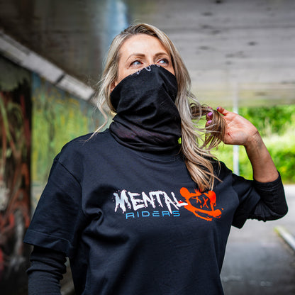 Mental Glitch T-Shirt - Red/Blue