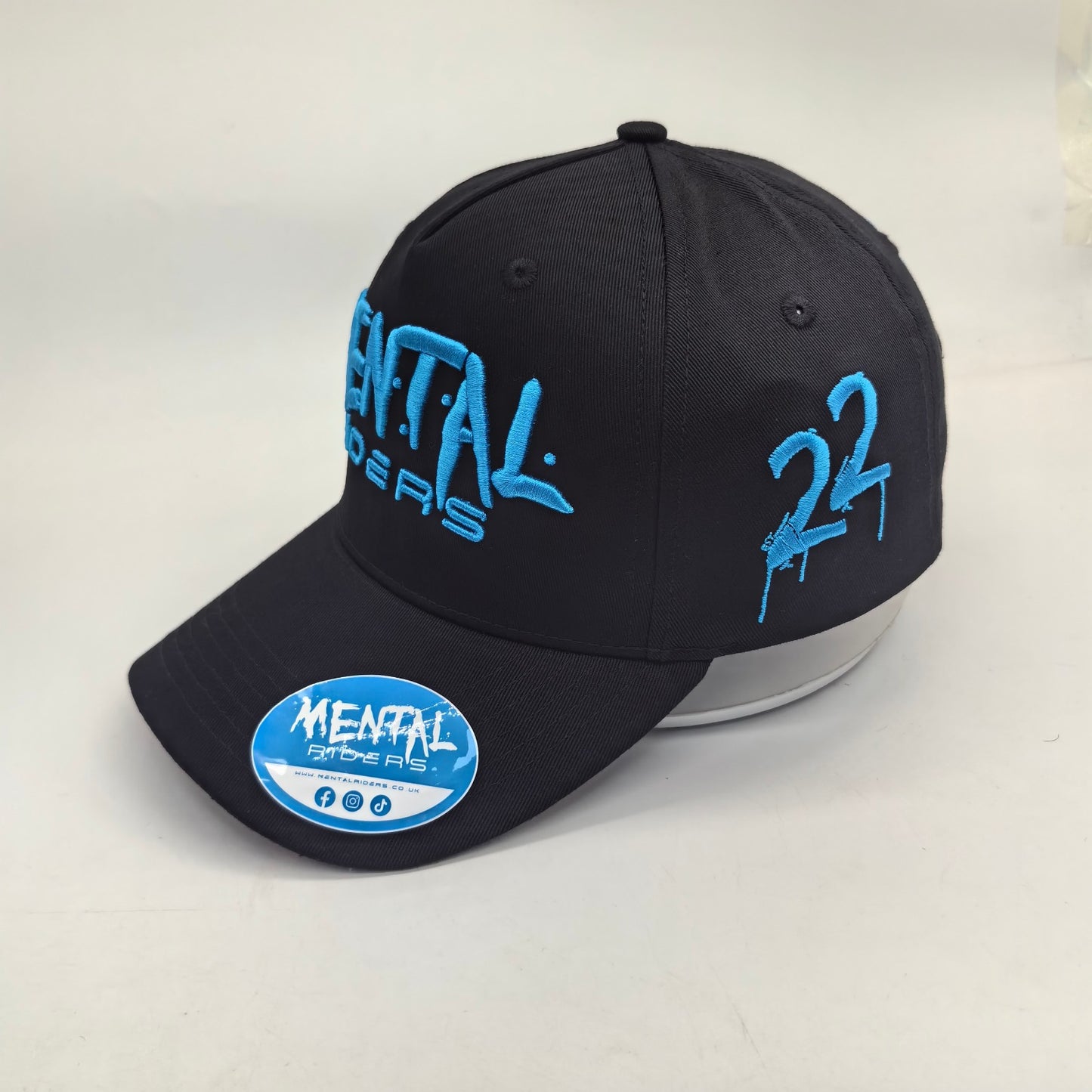 MR 22 Blue Snapback Cap