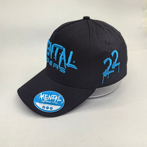 MR 22 Blue Snapback Cap