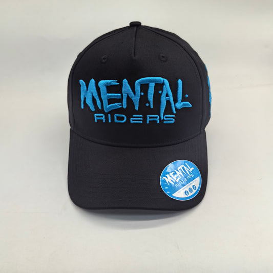 MR 22 Blue Snapback Cap