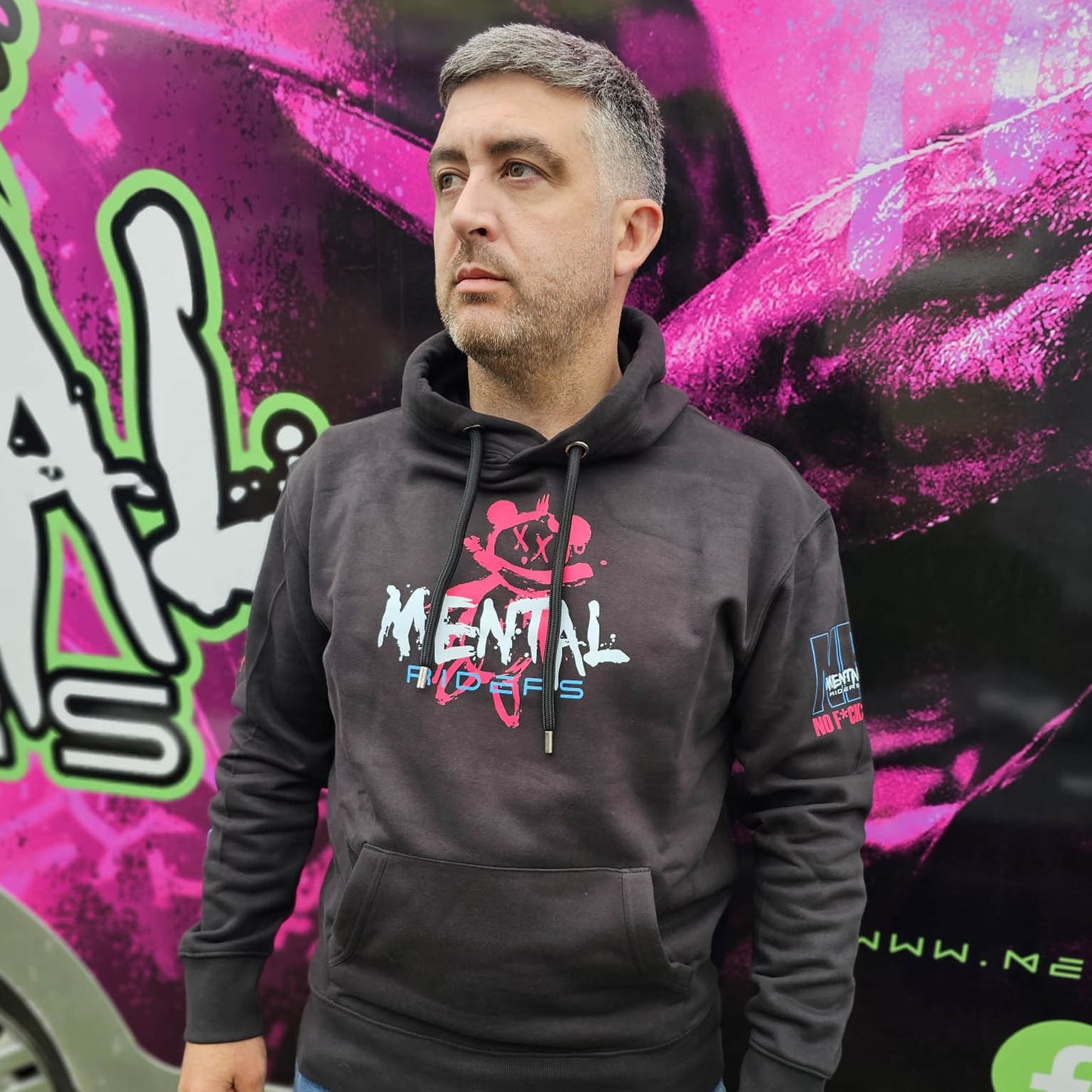 NFG Hoodie - Pink/Blue