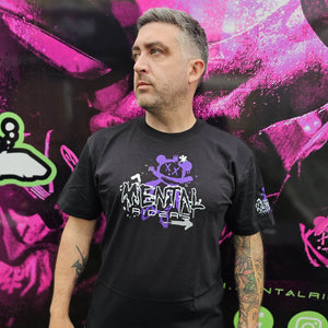 Mad Graffiti T-Shirt - Purple